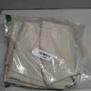 NICETOWN Kitchen Curtains, Short Curtains for Bedroom Windows, Natural, 42" W by 60" L, 1 Pair, Thermal Insulated Room Darkening Curtain Panels for Girls Room, Cafe