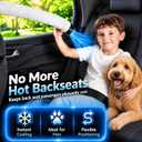 Car AC Vent Extender for Back Seat, 7–102in Flexible Air Vent Hose, Directs Cool or Hot Air, Rear Seat Cooling Tube for Kids, Pets, Baby Car Seats, Back Seat Air Conditioning for SUV Sedan Travel