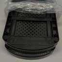 Multi-Purpose Pull-Out Storage Organizers, Under Sink/Cabinet Organizers and Storage for Bathroom & Kitchen, Black, 12.8 Inches, 2 Packs