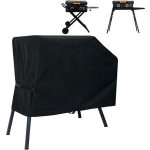 NOELIFE Grill Cover for Blackstone 22 inch Griddle with Hood and Stand, Waterproof Griddle Accessories for Blackstone 17 and 22 inch, Windproof and UV Resistant (Cover only)