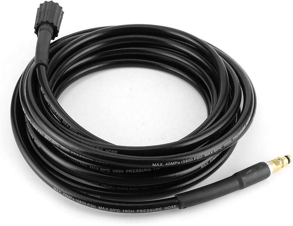 High Pressure Washer Hose, 40MPa/5800PSI Auto Wash Hose, Water Clean Hose Car Cleaning Pipe for K2 K3 K4 K5 (8 meters)