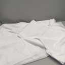2 Yard White Cotton Fabric by The Yard 57 Inch Wide 3.7 OZ Light Weight Broadcloth