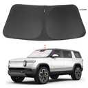 Windshield Sun Shade Custom Fit for 2015-2023 2024 2025 2026 Chevrolet/Chevy Colorado/GMC Canyon Pickup Truck Prime Accessories Foldable Sunshade Protect Car from Heat Damage Keep Car Cooler