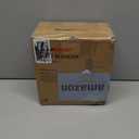 Bonsenkitchen Hand Blender, Immersion Blender with 2 Mixing Speed, 4-In-1 Stainless Steel Handheld Stick Mixer with Egg Whisk, Beaker & Chopper Bowl, for Baby Food, Soups, Smoothies, White