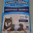 Hartz Comfitables Disposable Male Dog Wraps with Stretchy Waistband, Medium 36 Count