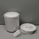 Dual Automatic Cat Feeder 2 Cats,6 Meals/Day,12 Portions/Meal,4.2L Dual Power Double Bowls Feeder,Dry Food Auto Pet Dispenser,10S Voice Record,Flexible Schedule Timer(White,Stainless Dual Bowls)