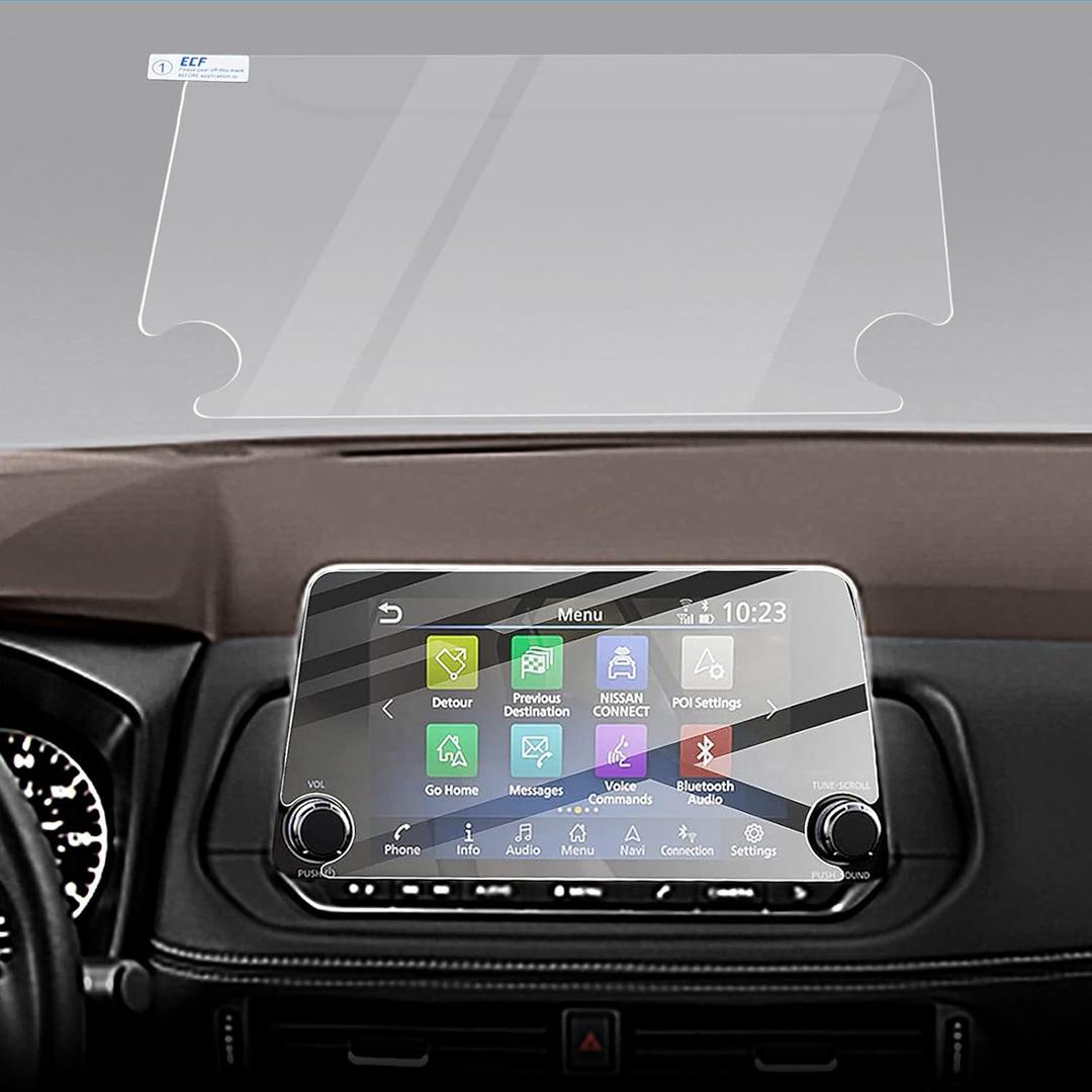 Autorder Screen Protector for 2021 2022 2023 2024 2025 Nissan Rogue S SV Accessories 8-inch Tempered Glass Film Touchscreen Protector Foil (NOT for Rogue Sport)