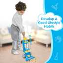 FS Toddler Vacuum Toy that Works with Lights & Sounds, Pretend Play Toy for Toddlers 1-3, Kids Vacuum Toys for Toddlers 3-5 Years Old Boys Girls, Play Vacuum Cleaning Toy with Ball-Popping Action