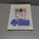 Tlpmsk Small White Board, Dry Erase LapBoards 9''x 12'' Mini White Board Double Sided Portable LapBoards for Students Teachers School Supplies (12 Boards with Line)