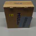 MIULEE Navy Blue Back Tab Blackout Curtains 102 Inch Long 2 Panels Set for Bedroom, Rod Pocket/Pinch Pleated Thermal Insulated Living Room Darkening Light Blocking Floor to Ceiling Drapes