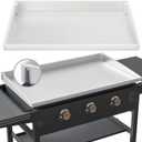 Silicone Griddle Mat Cover for Blackstone - 28 Inch True All-Encompassing Coverage Heavy Duty Food Grade Grill Buddy Mat, All Season Cooking Surface Protective Cover