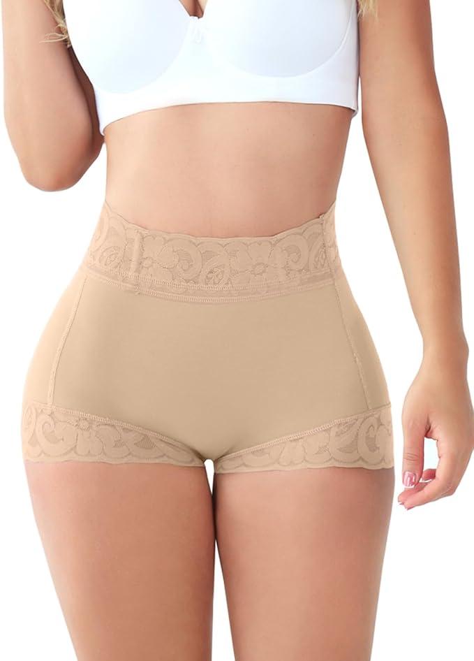 Pehhim Women butt lifter panties Lace Tummy Control Shapewear Shorts Fajas Colombianas Moldeadoras Comfortable underwear M