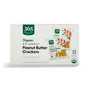 365 by Whole Foods Market, Organic Mini Peanut Butter Sandwich Crackers 8 Count, 1 Ounce (EXP 03/04/27)