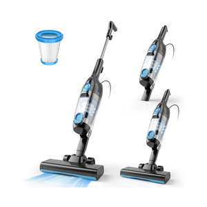 Vazone R6X Corded Stick Vacuum Cleaners for Home, 20Kpa Powerful Suction Stick Vacuum with 16Ft Cord, 2 in 1 Lightweight Handheld Vacuum Cleaner for Hardwood Floor Pet Hair