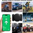 GPS Tracker for Vehicles, 2PCS Tracker Device for Vehicles No Subscription No Monthly Fee, Real-Time Car Tracker Device Hidden Work with Find My (iOS Only), Magnetic Vehicle Tracker for Kids Dogs