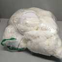 Chunky Yarn for Hand Knitting - #10 Chunky Chenille Yarn, Jumbo Big Thick Chunky Yarns for Crocheting, Super Bulky Chunky Knit Blanket Yarns, 8 Skein (25 yds 8 oz Each Skein), Pure White