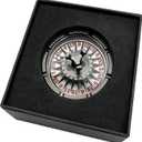 D20 Roulette dice, Unique dice Spinner, Metal D&D Dice Set, Perfect for D&D Dungeons and Dragons, RPG and Pathfinder Role Playing GamesBlack red