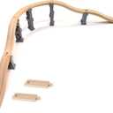 Wooden Train Bridges, Viaduct Bridge, Wooden Train Track Accessories, Wood Train Tracks, Train Tracks Compatible with All Major Brands, Wood Toys for Girls & Boys