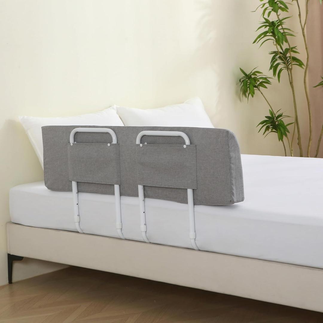 Bed Guard Rail for Toddlers, 43inch Foam Padded Side Rail for Queen King Twin Full Size Bed, Bedrail for Toddler, Kids Cosleep Bed Railing