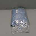 Omoone Women's 3/4 Sleeve Denim Crop Top Tie Knot Shirt Cardigan S