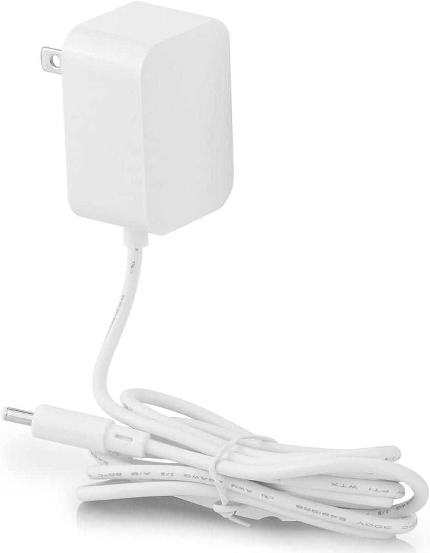 LEFXMOPHY Power Cord Replacement for Hatch Baby Rest Sound Machine Night Light, Barrel Style 5V 1A White AC Supply Adapter Cable 5ft