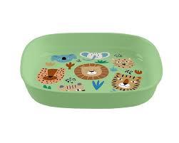 Tarhong Wheat Polypropylene Square Plate Green Jungle, 6 pcs Tarhong Wheat Polypropylene Square Plate Green Jungle, 6 pcs