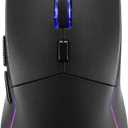 Redragon M730 Wired RGB Gaming Mouse, 10000 DPI Lightweight Optical Mouse with 6 Programmable Buttons, Software Supports DIY Keybinds for PC Computer Windows Mac Laptop, Black