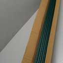 NANOPRETTY Garden Stakes 58 Inch Approx 5FT Plant Stakes for Outdoor Plants Tomato Stakes for Gardening 0.43 inch Diameter Plant Sticks Support Climbing Plants, Pack of 50