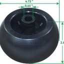 6 Pack 116-9981 Deck Wheels for Exmark Lazer Z E-Series Mowers | Replace 103-3168 103-4051 103-5364 103-7263 103-7363 109-2098 Toro 1-603299, 1 603299, 68-2730 for Exmark Lazer Z S-Series