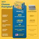 400 Conversation Cards for Kids Engage Kids, Laugh, and Grow Closer During Family Dinner, Game Night, and Road Trips Have Fun Building Social-Emotional Skills - Super Portable 2.5" x 1.75" Cards