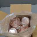 DaYammi 100 Pack 10oz Pink Plastic Cups for Party Premium Glitter Disposable Plastic Cup for Martini and Cocktail, Hard Pink Disposable Cups for Wedding,pink cups for Mother's Day Party