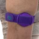 FreeStyle Armband 2 for Freestyle Libre 1 & 2 14 Day : up to 30" Inch Adjustable Flexible Transmitter Protection Sensor Cover - SENSOR SAVER - No More Adhesive Patches (PURPLE)