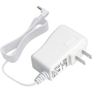 Power Cord for VTech Baby Monitor Charger, Compatible with VM901 VM919HD VM919-2HD VM819 VM819-2 PU Video Monitor Handheld Screen Parent Unit 5V White Aadpter Cable (Not for Baby Unit Cam)