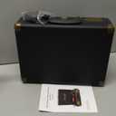 Vinyl Record Player 3Speed Bluetooth Suitcase Portable Belt Driven Record Player with Built in Speakers RCA Line Out AUX in Headphone Jack Vintage Turntable