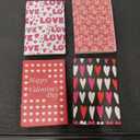 28Pcs Valentine's Day Pens and Notebooks Gift Bulk Valentine's Ballpoint Pens Love Heart Notepads Mini Journals for Valentines