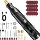 Mini Electric Totary Cordless Tool Kit 4.0V USB Type-C Rechargeable, 60 Accessories, 3 Speed Control (5000-16000RPM), Compact & Portable for DIY Crafting, Polishing, Engraving