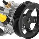 21-5345 Power Steering Pump with Pulley Fits for 2003 2004 2005 2006 2007 2008 Vibe 1.8L, Fits for 2003-2008 Corolla Matrix 1.8L, OE-Quality Power Assist Pump, Replace OE 4431002101 88970127