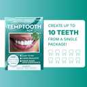 Temptooth Tooth Replacement Product with Coloring Material