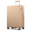 Hanke Expandable 28 Inch Luggage with Spinner Wheels, Hardside Large Suitcase, All-PC Hard Shell Checked Luggage, TSA Lock, Durable Checked-Large (Cuba Sand, 114L)