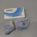 2 PCS Nasal Cushion for AirFit N20(M),1 pc Soft Fabric Nasal Cushion and 1 pc Velvet-Lined CPAP Nasal Mask Cushion for AirTouch N20, Soft Fabric for All Seasons, Velvet-Lined for Fall/Winter(Blue)