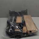 Prokva Rolling Medicine Bag for Travel, Large Pill Bottle Storage Bag on Wheels with 4 Cases and Detachable Trolley, Black