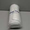 SLEEP ZONE Mattress Topper Twin Mattress Pad, Cooling Quilted Fitted Mattress Cover, Machine Washable Mattress Protector, Soft Fluffy Down Alternative, Deep Pocket 8~21 inch (White, Twin)