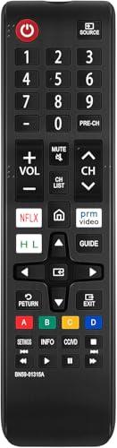 BN59-01315A Remote Replacement for Samsung TV UN70TU7000B UN43TU7000BXZA UN50TU7000BXZA UN55TU7000BXZA UN65TU7000BXZA UN70TU7000BXZA UN75TU7000BXZA UN70TU7000F UN70TU7000FXZA UN40N5200 UN40N5200AFXZA