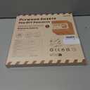 8 Pack Bubinga Plywood Sheets, 12 x 16 x 1/8 Inch, 3mm Plywood for Laser Cutting and Engraving, Thin Unfinished Wood Sheets Blanks for Architectural Models and DIY Crafts