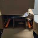 Stair Climbing Hand Truck 440lb，Heavy Duty Dolly Cart for Stairs，Thickened Upgraded Steel Tube Folding Stair Climbing Trolley with Six Wheels and Telescoping Handle