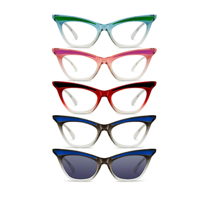 Pack Stylish Cat Eye Reading Glasses for Women - Cute Ladies Reader