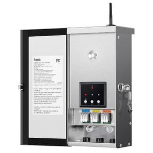 DEWENWILS 300W Wi-Fi Low Voltage Landscape Transformer with 3 Zones, 2.4GHz Smart Low Voltage Transformer, 120V AC to 12V/14V AC, Landscape Lighting Transformer for Outdoor Lights, LED Lights