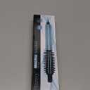 Farery Mini Thermal Brush 3 Temperature Adjustable, 3/4 Inch Travel Curling Iron for Short Hair, Heated Round Brush for Touch-ups and Small Curls, Lightweight Curling Wand for Thin Hair, Dual Voltage (Blue)