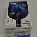 Oral-B iO Deep Clean + Whiten Rechargeable Electric Toothbrush with Visible Pressure Sensor, 2 Minute Timer, 5 Cleaning Settings, 1 iO5 Limited, 3 Toothbrush Heads, Travel Case & Refill Holder, Black