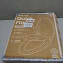 Jool Baby Quick Flip Toilet Seat with Built-in Potty & Splash Guard for Toddler Training, Slow Close (Elongated)